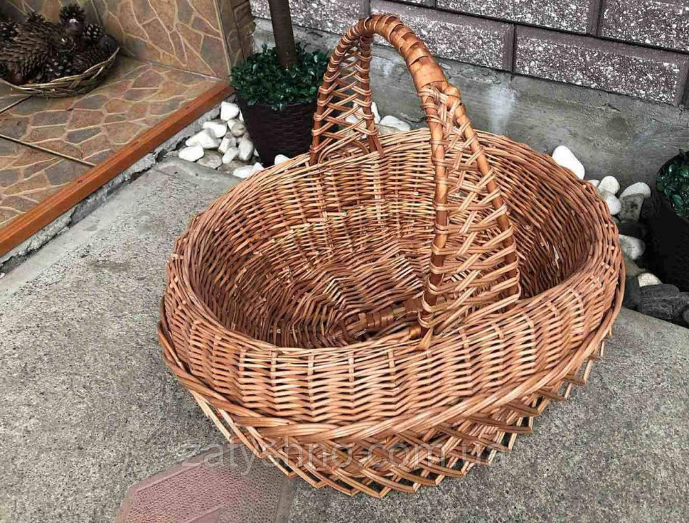 Корзина пасхальная  вместительная натуральная Киев - изображение 5