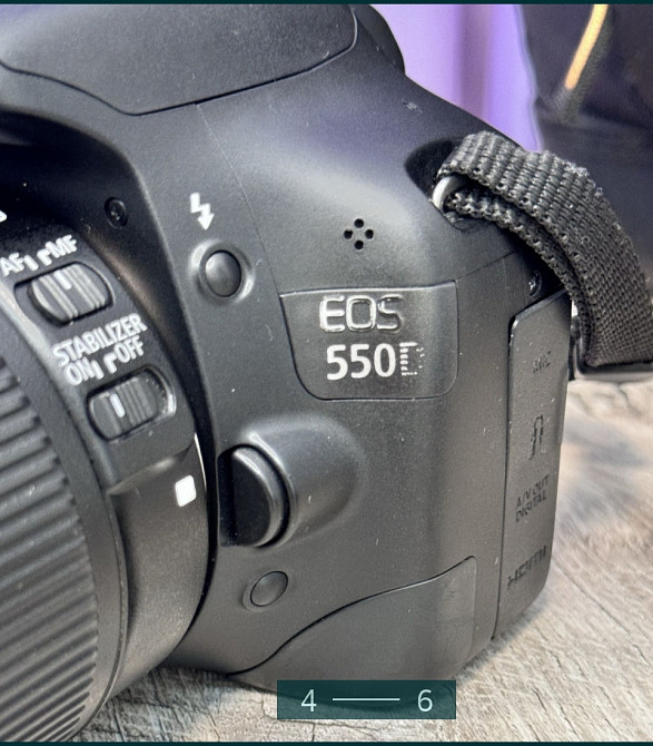 Фотокамера: Canon 550D 18-135. Сумка. Харків - фото 4
