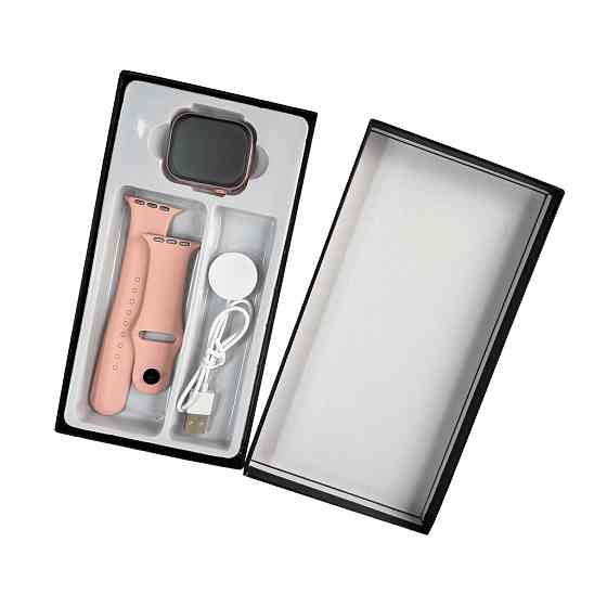 Смарт-годинник BIG V200 Pro Max 44mm. 220 mAh. IP65 Pink Киев