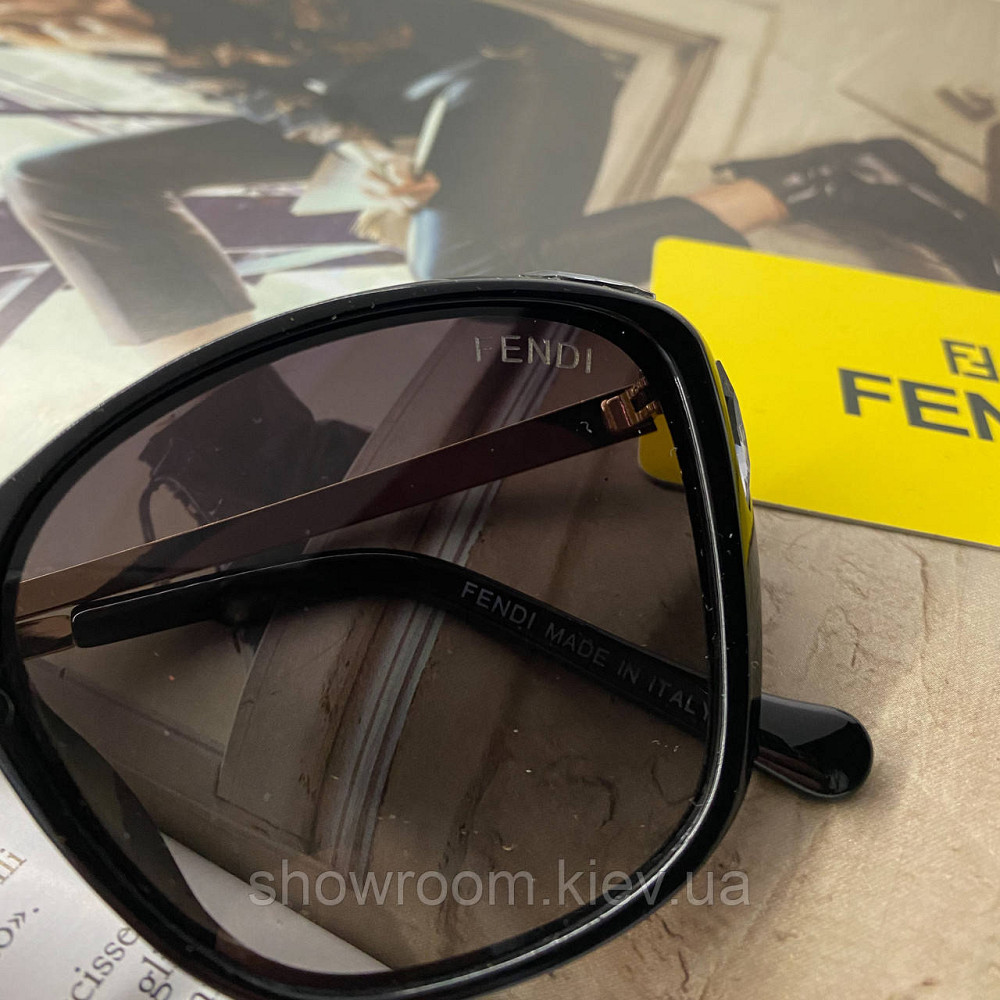 Женские очки с поляризацией (3220) black Киев - изображение 3