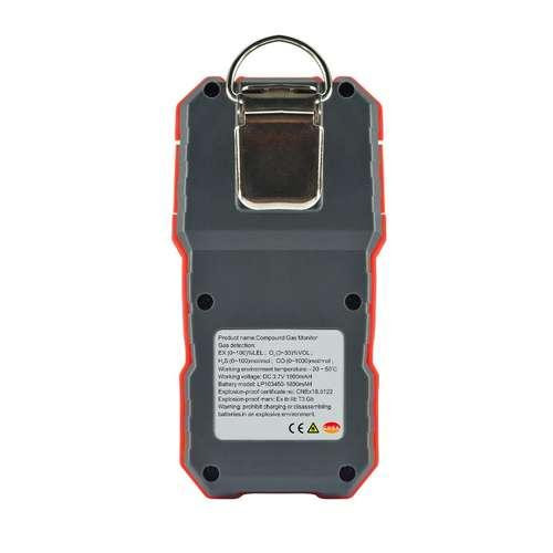 Газоанализатор 4-в-1 (кислород (O2), монооксид углерода (CO), сероводород (H2S), горючий газ WINTACT WT8812 Одесса - изображение 4