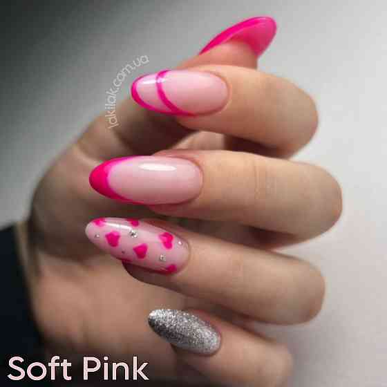 Гель для нарощення нігтів Польща Soft Pink 30мл Херсон