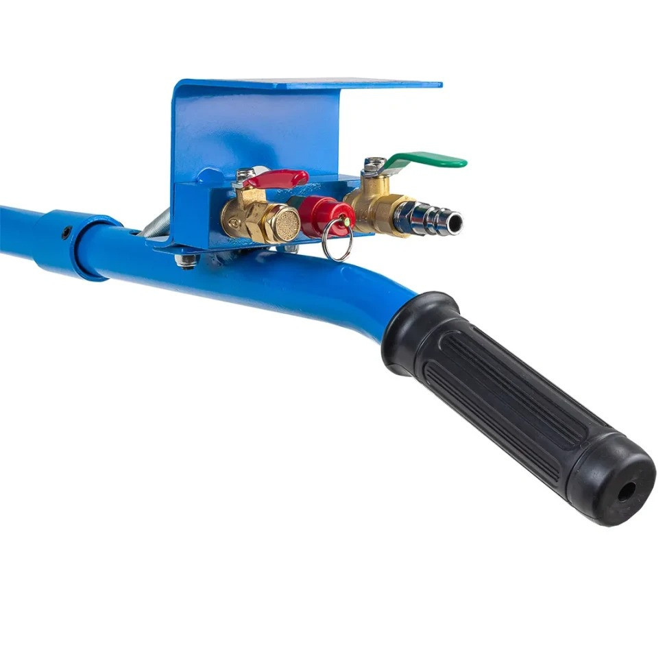 Домкрат подкатной пневматический 3,5 т (6–12 bar, 135–420 мм, 3 подушки, Ø270 мм) Forsage F-YHQD-3WT-270A (New) Одесса - изображение 2