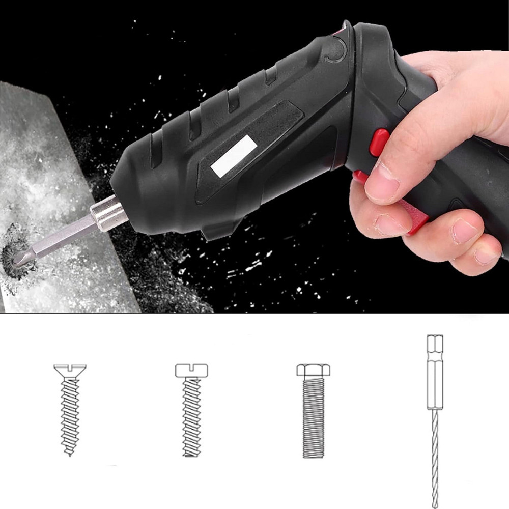 Викрутка акумуляторна з насадками 48в1, 1800 мАг, у кейсі / Електровикрутка / Міні шуруповерт Київ - фото 8