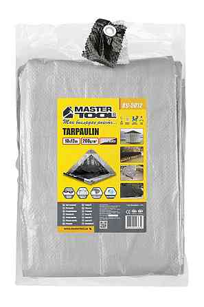 MASTERTOOL Тент MASTERTOOL SILVER/BLACK 10х12 м двосторонній 200 г/м² 89-5012 Коломия