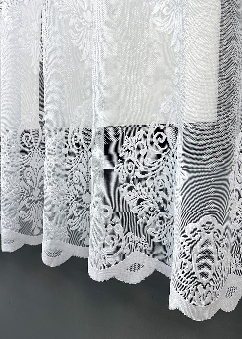 Тюль VR-Textil 1778т Жакард Білий 300х160 см (42-0796) Київ - фото 5