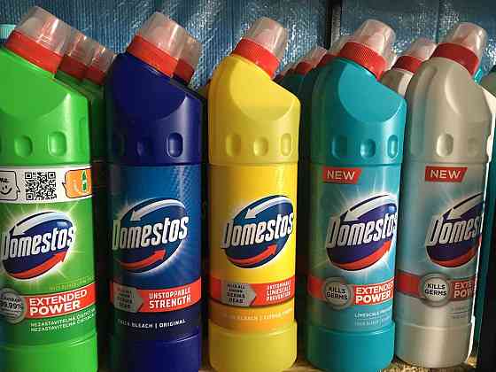 🧼 DOMESTOS Thick Bleach Original 750 мл – Супер сила чистоти та захисту 🦠✨ Київ