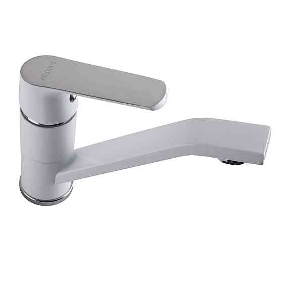 Змішувач для умивальника Globus Lux Laguna GLA-0203MQ-7-WHITE Тернопіль