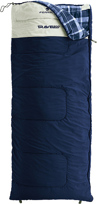 Спальный мешок Ferrino Travel 200 +5°C Синий (86320HBB) Киев - изображение 1