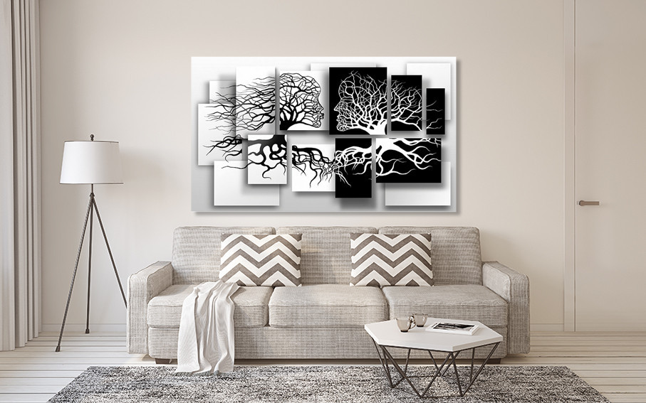 Картина холст в гостиную / спальню   Закохані    MLP_122 70x140 см Киев - изображение 2