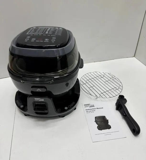 Смарт-аэрофритюрница с функцией вращения на 18 программ Zepline ZP-140 10литров 4000Вт Коломия - фото 4