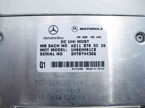 Mercedes-Benz  A2118705526 Блок мобільного телефону CLS C219 E-Class W211 ML W164 SL R230 R-Class W251 Одеса