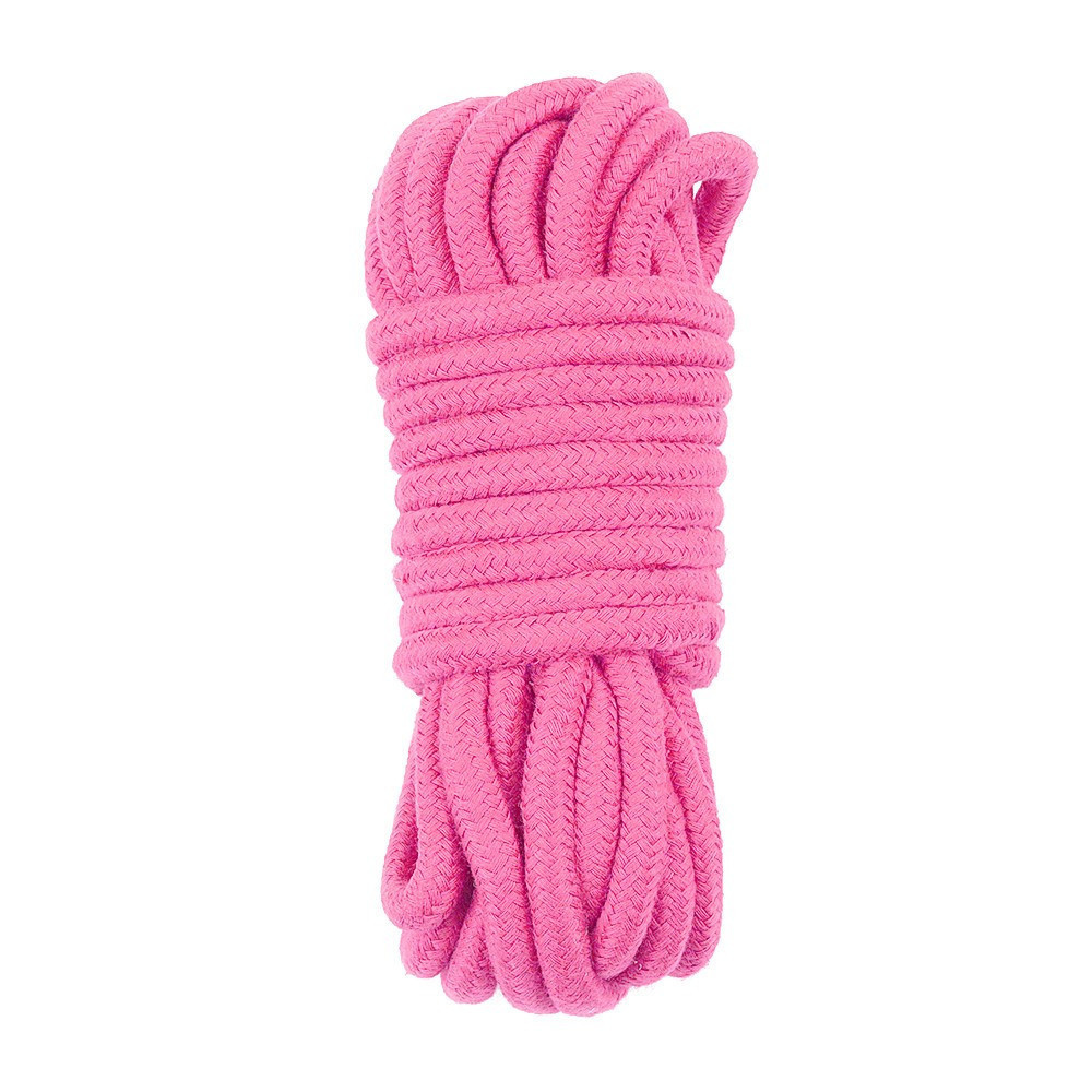 Мотузка рожева 10 meters Fetish Bondage Rope Sex Aura Київ - фото 2