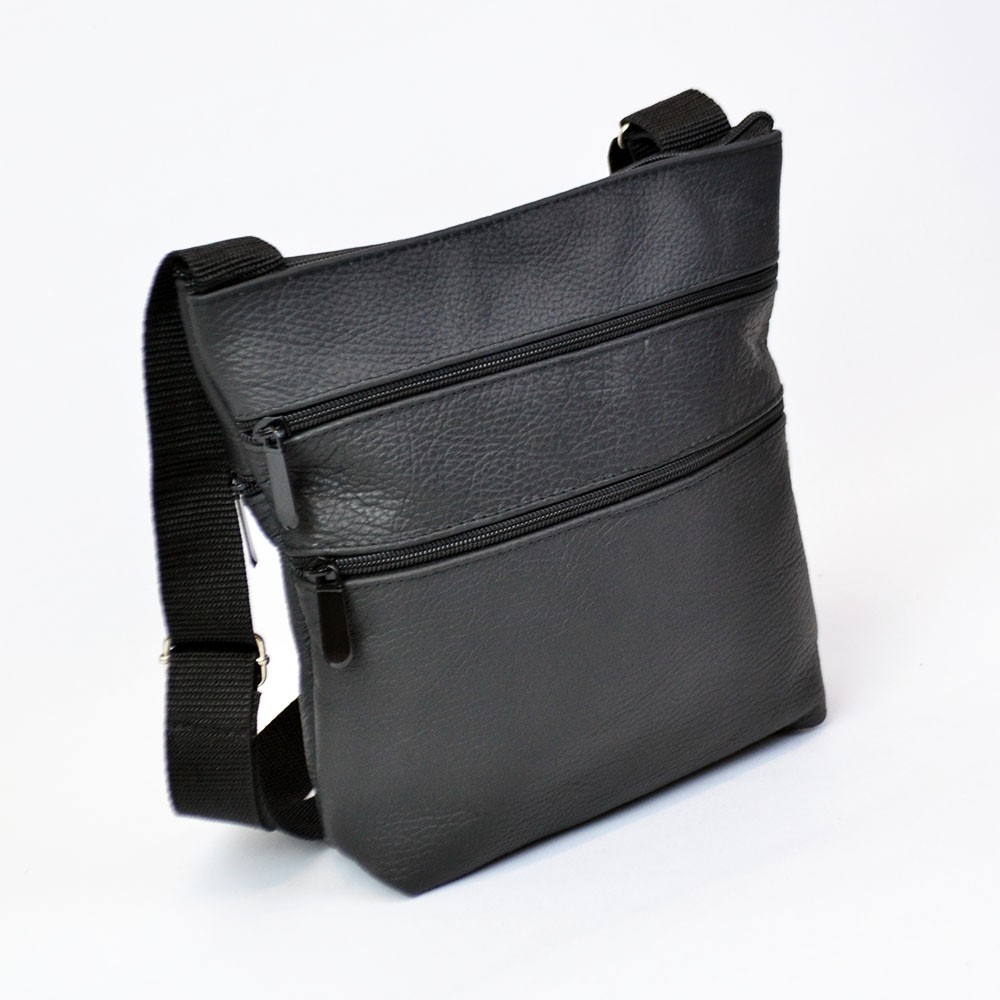 Сумка мужская легкая через плечо, Комфортный мессенджер, Сумки для документов, Мужска черная сумка ZH-88 Львов - изображение 12
