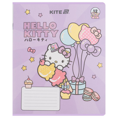 Тетрадь Kite Hello Kitty, 12 листов, линия (HK25-234-1) Винница - изображение 10