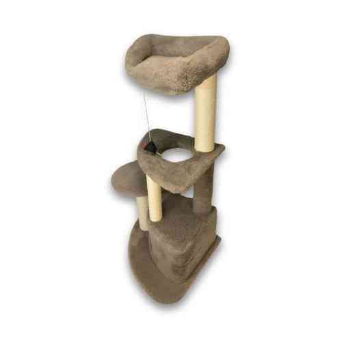 Дряпка Природа Містечко для котів кутова 55х56х117 см Київ