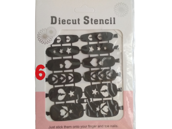 Трафарет для дизайну нігтів Київ - фото 1