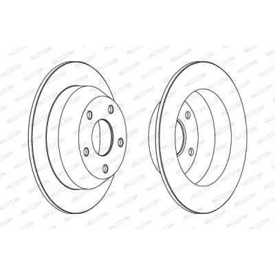 Гальмівний диск FERODO DDF1553C Вінниця