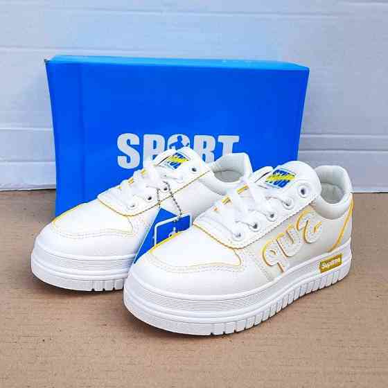 Женские Кроссовки Белые Слипоны Мокасины (размеры: 36,37,38,39,40) Днепр