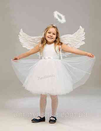 Дитяче святкове біле плаття Бусіна Кривий Ріг