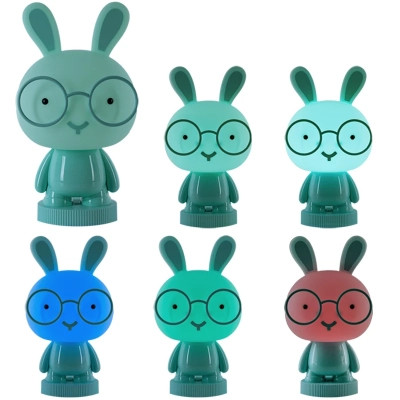 Нічник Kite Світильник LED з акумулятором Bunny, зелений (K24-490-1-4) Вінниця - фото 4