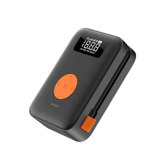 Автомобільний насос WIWU Portable Cordless Tire inflator Wi-Ai003 Black Одеса