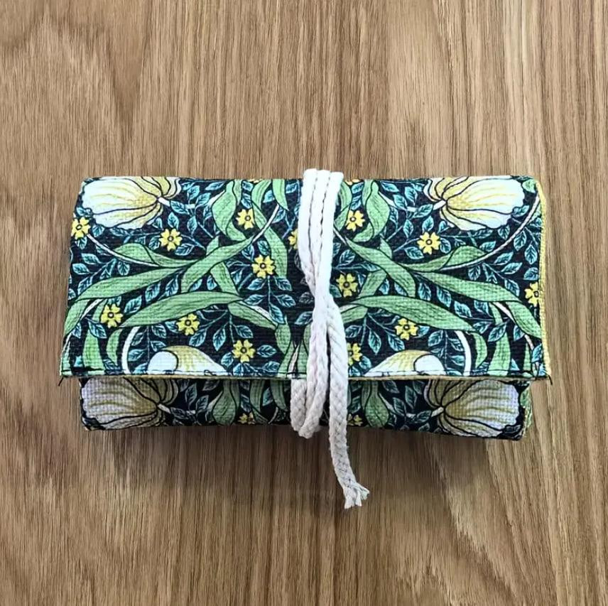 Сумка для зберігання карт Таро з квітковим узором, чохол для карток Таро 38*17 см. Київ - фото 4