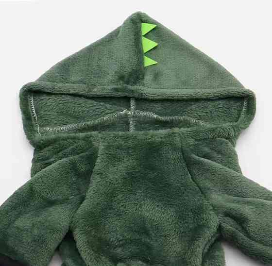 Комбінезон для домашніх тварин Динозаврик ХS зелений Київ