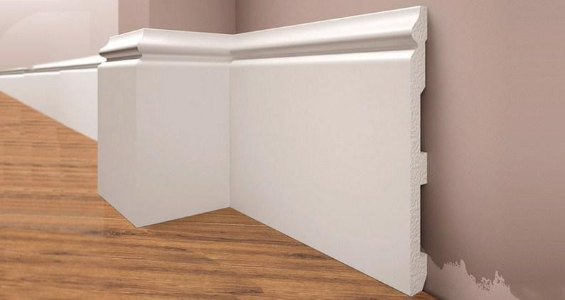 Плинтус под покраску из дюрополимера Элегант LPC - 33 ( 2.44 м.п. ) 179х16.5мм Днепр - изображение 1