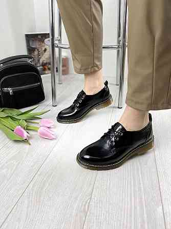 Sothby 's Туфлі жіночі Sothby 's M-375 чорні (весна-осінь, шкіра лакована) (2989) Коломия