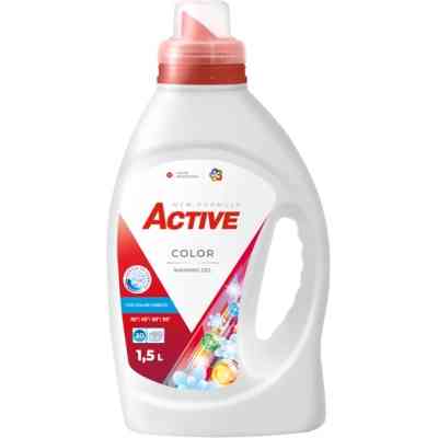 Гель для стирки Active PR Color С ароматом свежести 1.5 л (4820196010326) Вінниця