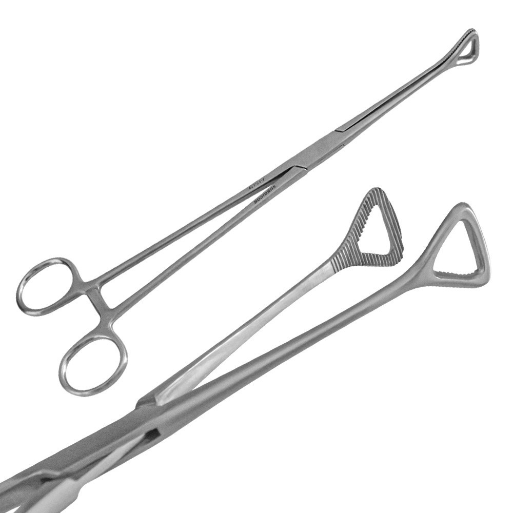 Зажим для удержания Pennington, 20 см, окончатый треугольный прямой, J-17-178 Днепр - изображение 1