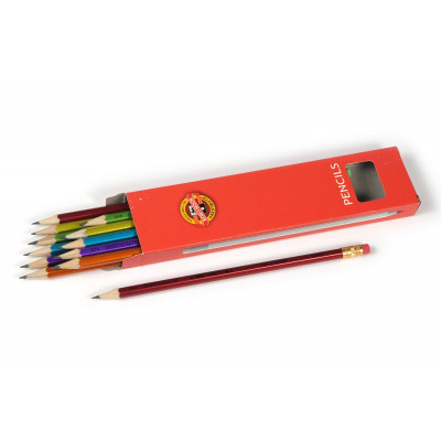 Олівець графітний Koh-i-Noor 1372 ORIENTAL, НВ with eraser (1372002012KS) Вінниця - фото 1