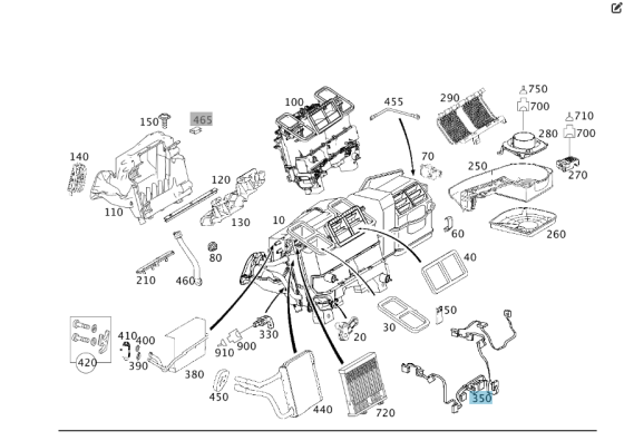 Mercedes-Benz  A2118203715 Джгут електропроводки обігрівача - пічки Англія CLS C219 E-class W211 E-class S211 Одеса