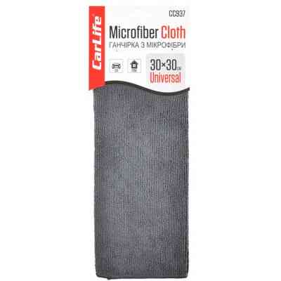 Автомобильная салфетка CARLIFE 30*30 см сіра (CC937) Винница