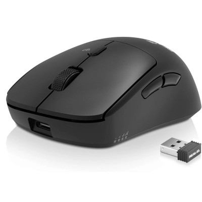 Мышка REAL-EL RM-355W Wireless Black (EL123200054) Винница - изображение 8