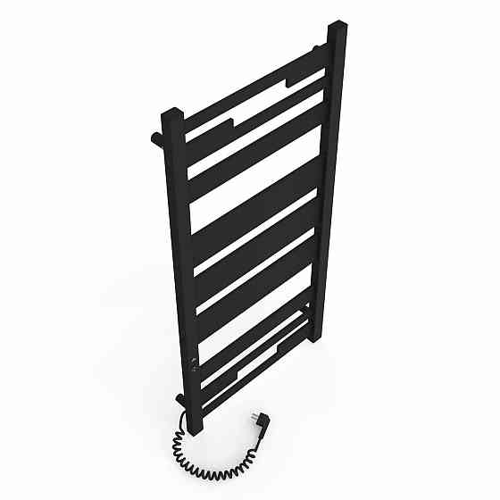 Електрична рушникосушка Laris Зебра Афіна ЧКФ 9 500Х1100 Е чорна Л/П Київ