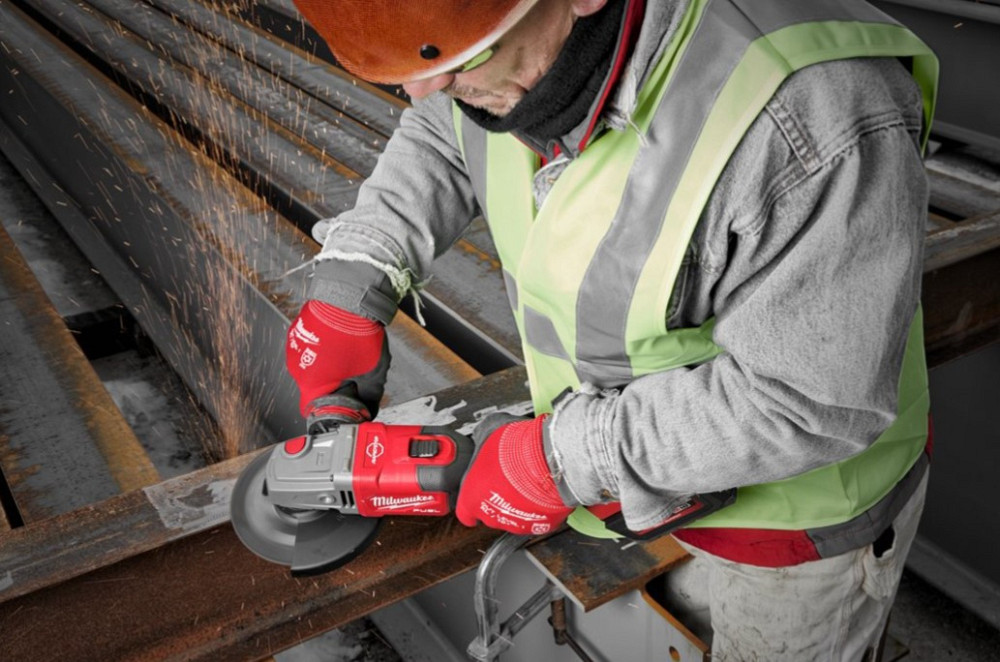 Шліфмашина кутова акумуляторна MILWAUKEE, M18 FHSAG125XB-552X, діаметр 125мм (+ заряд.пристрій, 2 а Одеса - фото 10