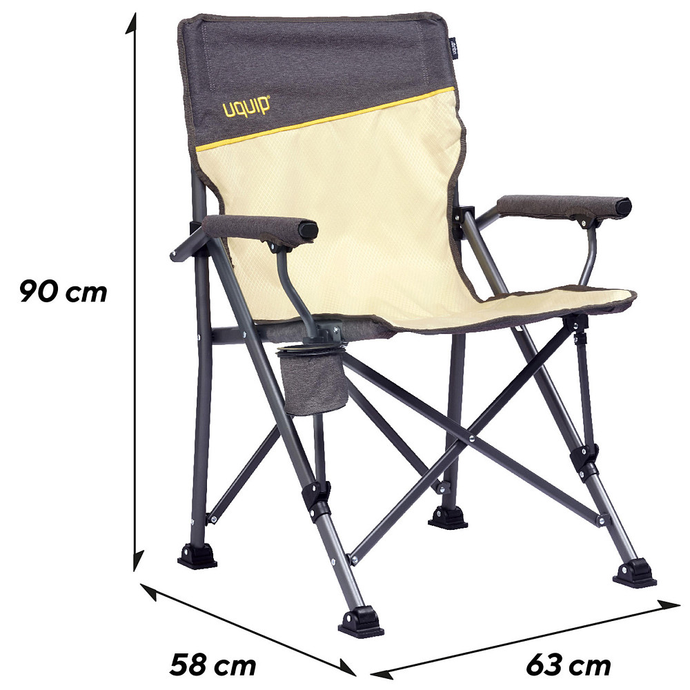 Кресло раскладное Uquip Roxy Sand/Grey (244038) Вінниця - фото 6