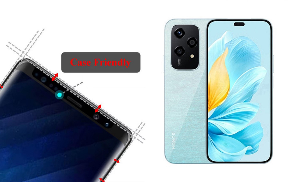 Защитное стекло HyperGlass Pro для Honor 200 Lite – максимальная чувствительность и защита Киев - изображение 4