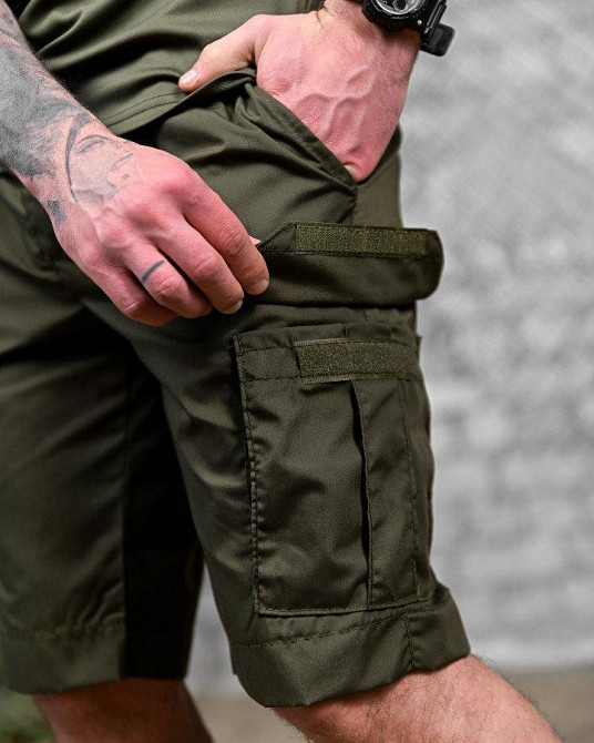 Облегченные шорты PATRIOT  олива ДЛ7218 Одесса - изображение 4