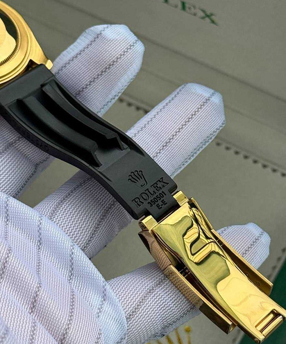 Швейцарський чоловічий годинник Rolex Daytona Yellow Gold Daytona Tiffany. Київ - фото 2