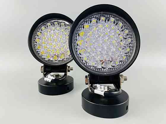 Фара кругла 123W (41 led діод) IP67, 114 ммx114 ммх32 мм Мукачево