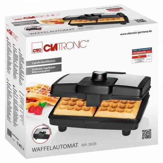 Вафельница для бельгийских вафель Clatronic WA (3606) 800 Вт Нововолынск