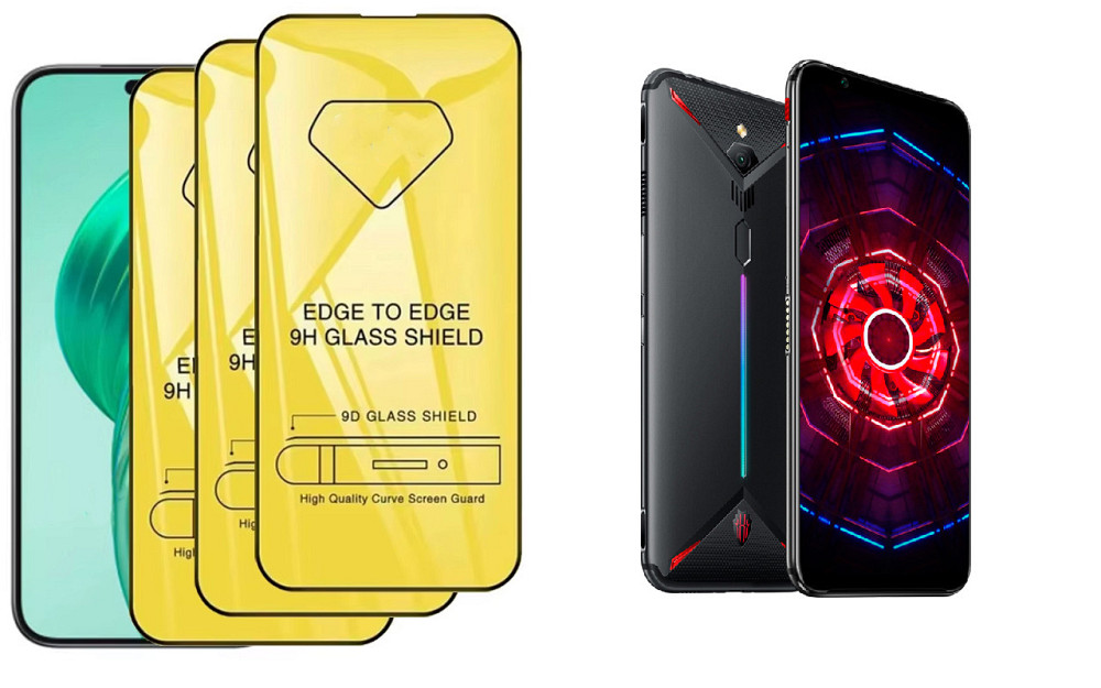Защитное стекло DefenzoGlass для nubia Red Magic 3, Red Magic 3S – двойная прочность Киев - изображение 3