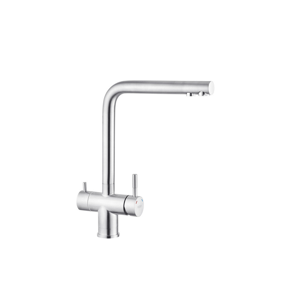 Смеситель для кухни с подключением к фильтру Kroner KRP Edelstahl Klassisch - ESG03811 сатин Киев - изображение 1