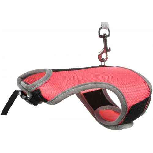 Шлейка с поводком Trixie для кролика Soft мягкая нейлон 25-32 см Киев