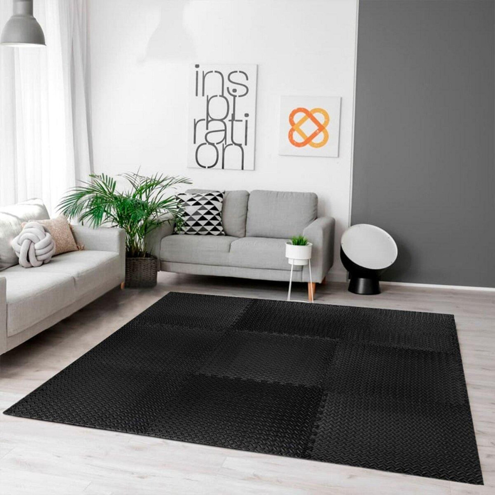 Пазл-покрытие для пола черное Киев - изображение 6