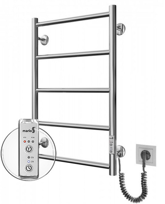 Електрична рушникосушарка Mario Класік F HP-I 650x430 TR K таймер-регулятор Київ - фото 1