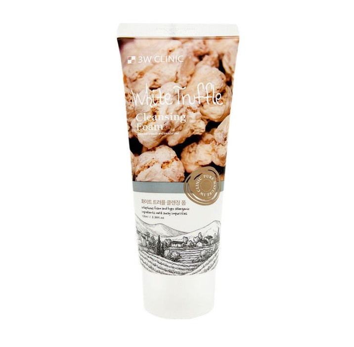 Пінка для вмивання White Truffle Foam Cleansing 3W Clinic 100 мл Київ - фото 1